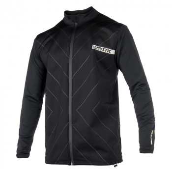 Mystic Bipoly Jacket Black Front view
