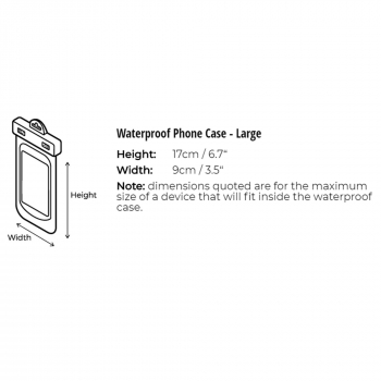 Overboard bolsa impermeable para smartphones L Aqua