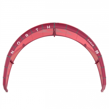 North KB Carve Kite Sunset Red