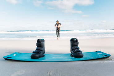 North KB Fix Wake Neoprenboots Black Sand