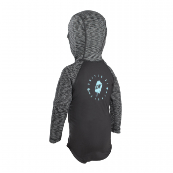 ION Toddler Capucha Rashguard Manga Larga Hombre negro melange