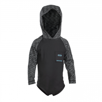 ION Toddler Capucha Rashguard Manga Larga Hombre negro melange