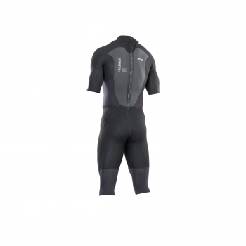 Traje de neopreno ION Element Overknee Manga corta 3/2mm Cremallera dorsal Hombre negro