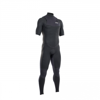ION Element Steamer Neoprenanzug Kurzarm 2/2mm Front-Zip Männer black