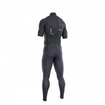 ION Element Steamer Neoprenanzug Kurzarm 2/2mm Front-Zip Männer black