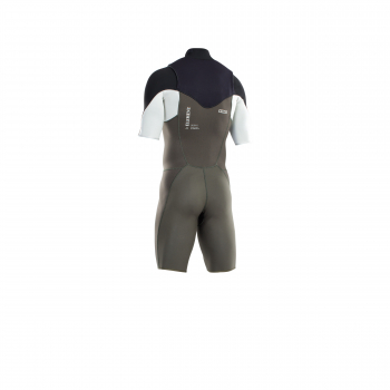 ION Element Shorty 2/2mm Front-Zip Männer dark olive/white/black