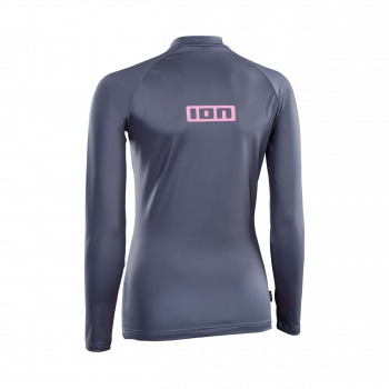 ION Promo Rashguard Manga Corta Mujer Azul Acero