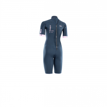 ION Element Shorty 2/2mm Back-Zip Femmes bleu foncé