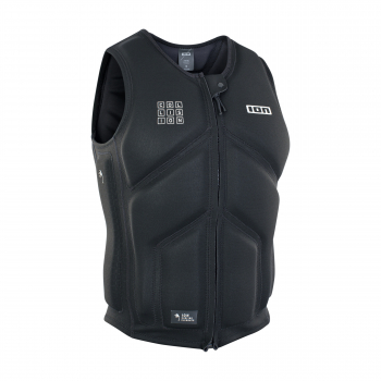 ION Collision Core Chaleco Cremallera Delantera Hombre Negro