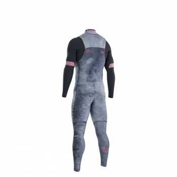 ION Seek Amp traje 3/2 mm cremallera frontal hombre negro