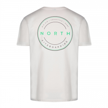 North KB Trace Tee White