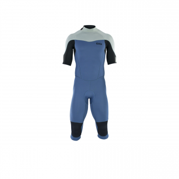 ION Traje de neopreno Element manga larga 3/2 mm cremallera dorsal hombre azul cascada