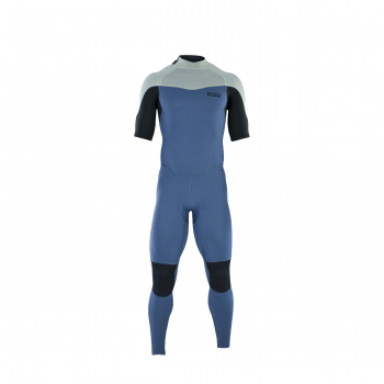 ION Element Neoprenanzug Overknee Kurzarm 2/2 mm Back-Zip Herren cascade-blau