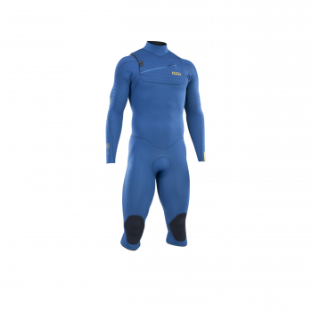 ION Seek Core traje de buceo overknee manga larga 4/3 mm cremallera frontal hombres azul tenue