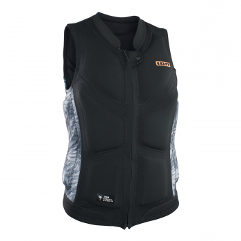 ION Lunis gilet antiurto con zip frontale donna nero