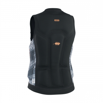 ION Lunis gilet antiurto con zip frontale donna nero