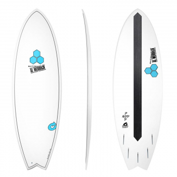 Surfboard CHANNEL ISLANDS X-lite Pod Mod 5.10 white