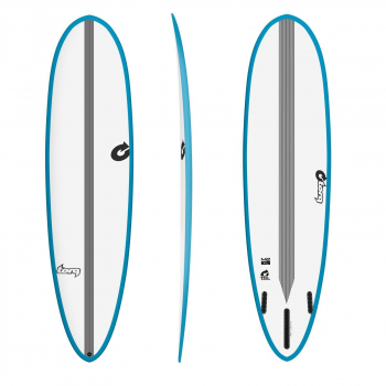 Surfboard TORQ Epoxy TEC M2 XL 8.0 Rail Blue