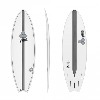 Surfboard CHANNEL ISLANDS X-lite Pod Mod 5.10 white