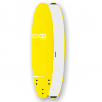 GO Softboard School Tabla de surf 9.0 cuerpo ancho Amarillo