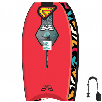 FLOOD Bodyboard Dynamx Stringer 40 Rojo Tribal