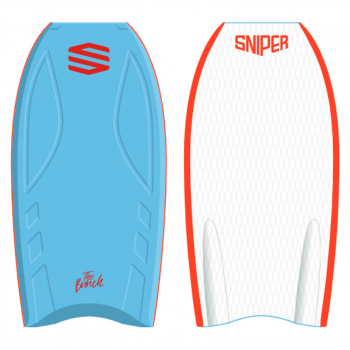 SNIPER Bodyboard BunchII EPS Stringer 39 Hellblau