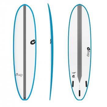 Surfboard TORQ Epoxy TEC M2 7.8 VP Rail Blue