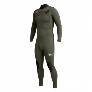 Xcel Comp X2 Neoprenanzug 5/4mm Front-Zip Männer Dark Forest