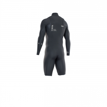 ION Seek Core Shorty 2/2mm Cremallera frontal Hombre negro