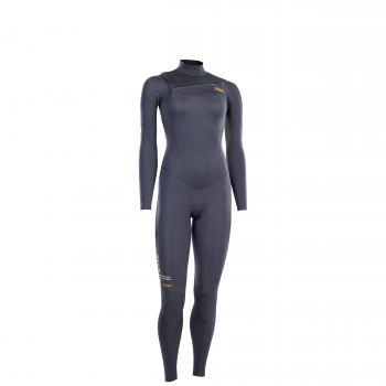 ION Amaze Core Semidry Neoprenanzug 5/4mm Front-Zip Frauen steel grey