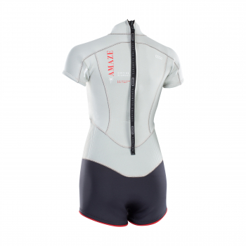 ION Amaze Shorty 2,5mm Back-Zip Mujer blanco cálido