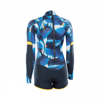 ION Amaze Shorty Manga Larga 2.0mm Cremallera Trasera Mujer Azul Capsule