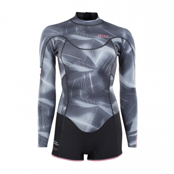 ION Amaze Shorty manches longues 2,0mm Back-Zip Femmes laser black
