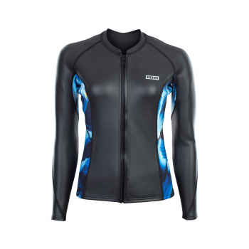 ION Neo Zip Top Skin Manga Larga 2/1mm Mujer Azul Cápsula