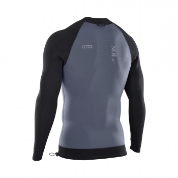 ION Neo Top Manga Larga 2/2mm Hombre azul acero/negro