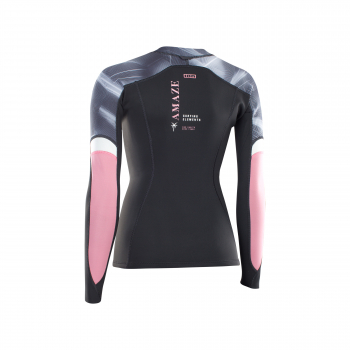 ION Neo Zip Top Rashguard 1,5mm Männer laser black