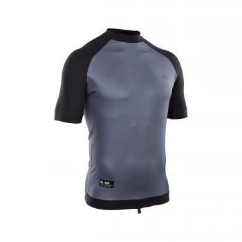 ION Rashguard Kurzarm Männer steel blue/black