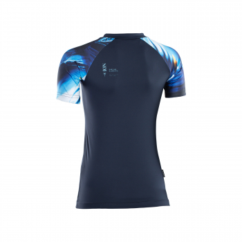 ION Lizz Rashguard Manga Corta Mujer Azul Capsule