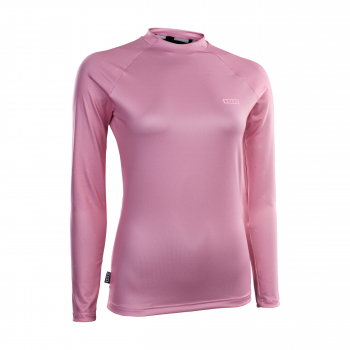 ION Rashguard manga larga mujer rosa sucio