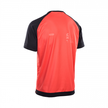 ION Wetshirt Manga Corta Hombre rojo/negro