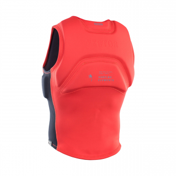 ION Vector Amp Weste Front-Zip Männer red/black