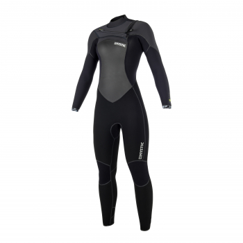 Mystic Gem Wetsuit 5/3 Frontzip Women Black 2019 Front