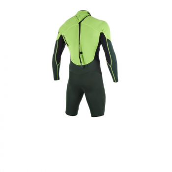 Mystic Brand Shorty Longarm Wetsuit 3/2 Backzip Men Teal 2019