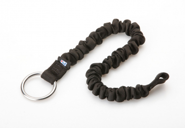 °hf Bungee Cowtail Black Front View