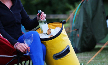 Overboard waterproof cooler bag 30 liters yellow