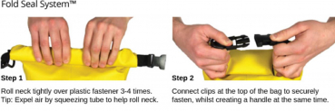 Overboard waterproof cooler bag 30 liters yellow