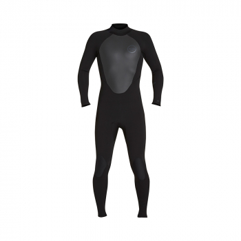 Xcel Axis OS 3/2mm Back-Zip Männer Schwarz Vorderansicht
