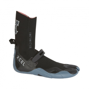 Xcel Infiniti Neoprene Boot Split-Toe 5 mm Black 2018 Sideview