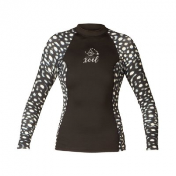 Xcel Water Inspired Longsleeve Lycra Women Whale Shark Front View