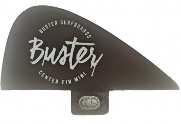 Buster Surfboard Finnen Aleta Central Negra 1.8''